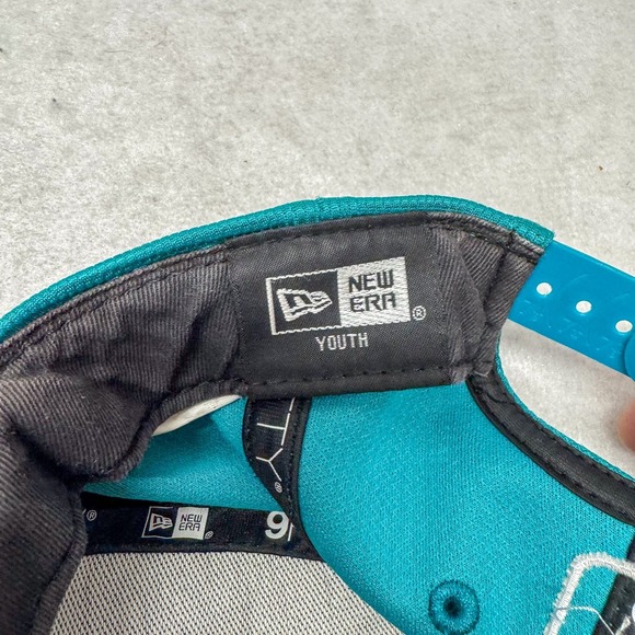 Miami‎ Dolphins Hat Cap Snap Back Youth Teal Orange NFL Football New Era - Picture 7 of 7